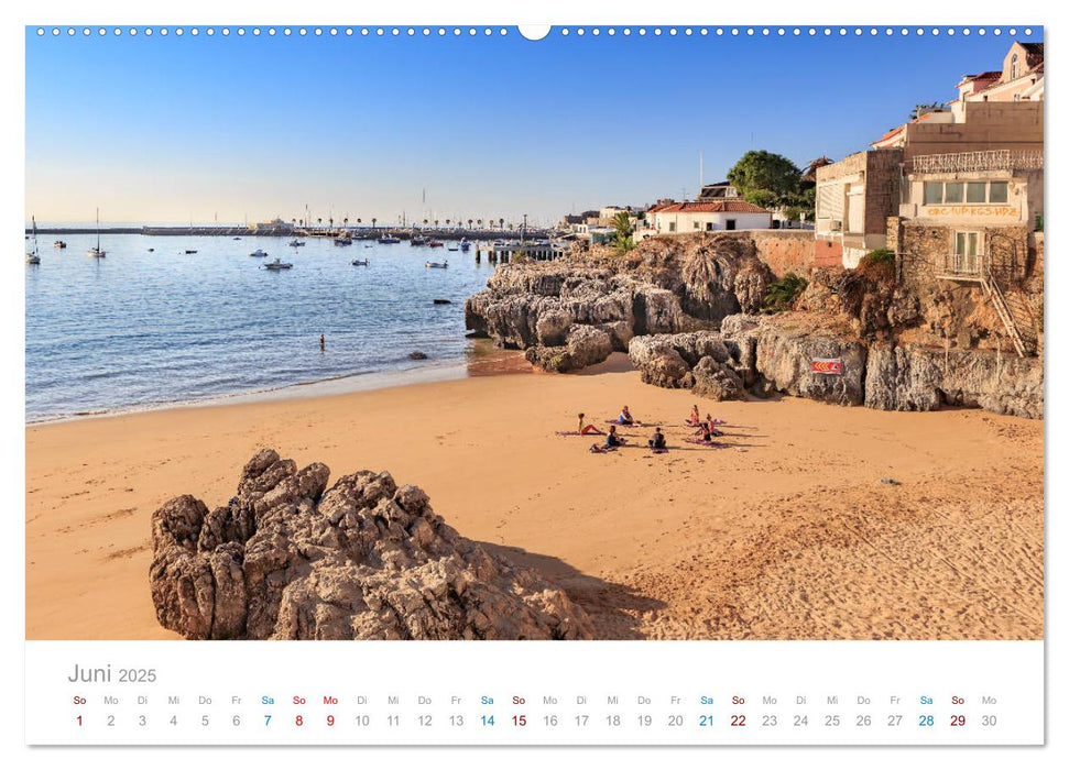 CASCAIS - die schönsten Badeorte Lissabons (CALVENDO Premium Wandkalender 2025)