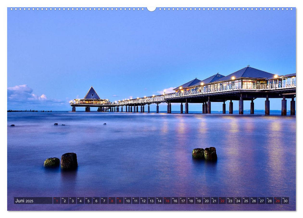 Schöne Ostsee - Impressionen übers Jahr (CALVENDO Wandkalender 2025)