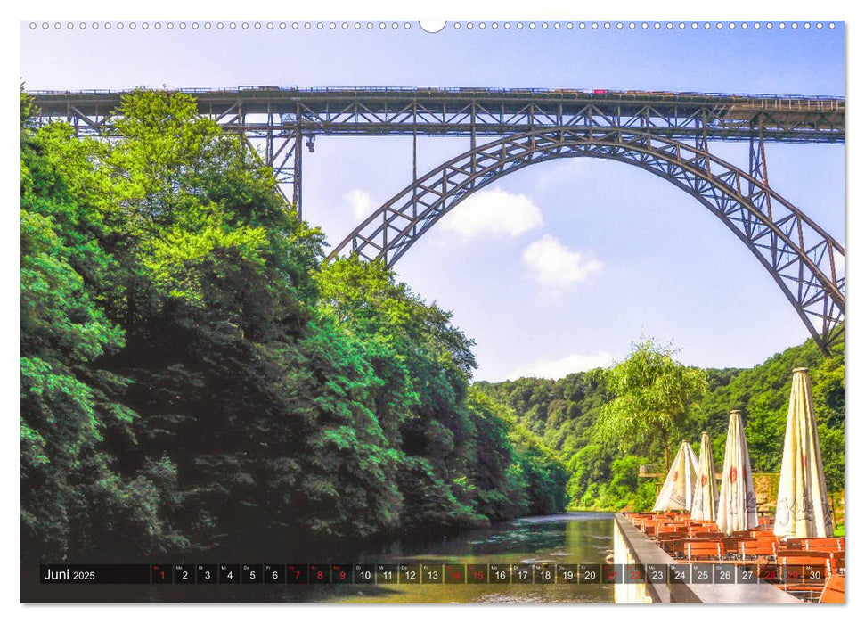 Nordrhein-Westfalen - Stadtansichten (CALVENDO Premium Wandkalender 2025)