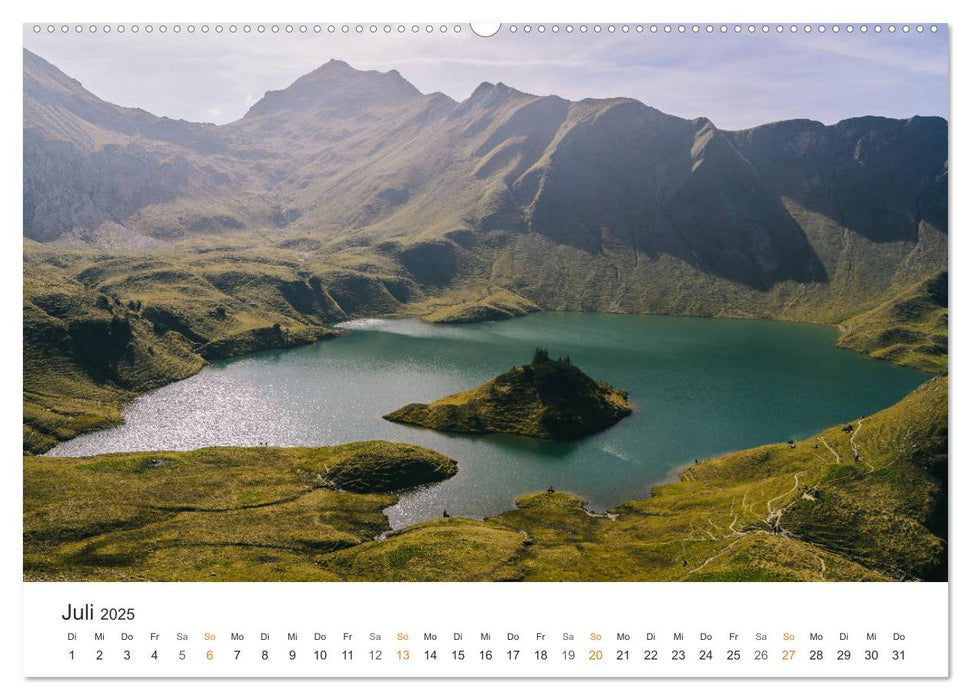 Fels und Stamm: Allgäu und Alpen (CALVENDO Premium Wandkalender 2025)