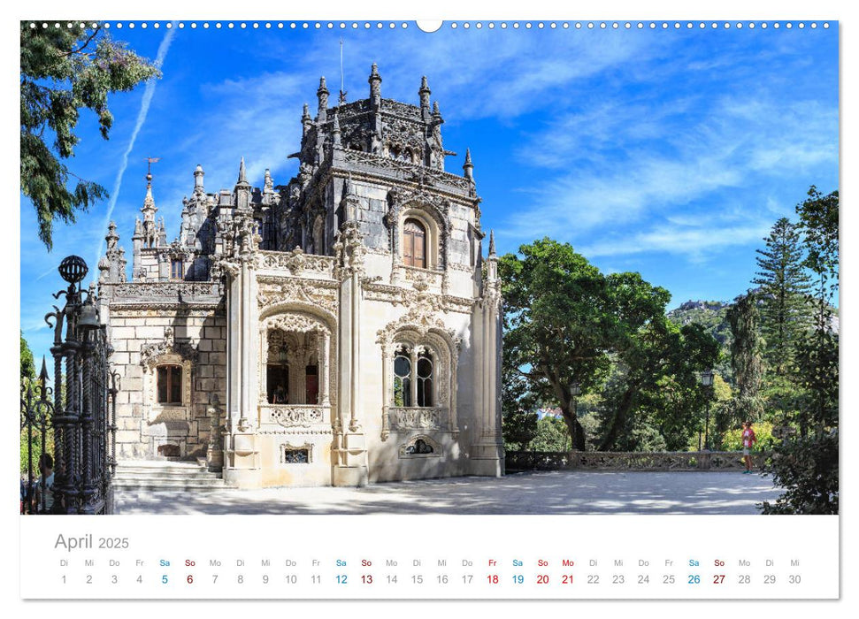 Sintra - Sommerresidenz der Könige (CALVENDO Wandkalender 2025)