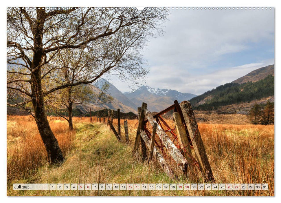 Schottland - Land aus Nebel und Licht (CALVENDO Premium Wandkalender 2025)