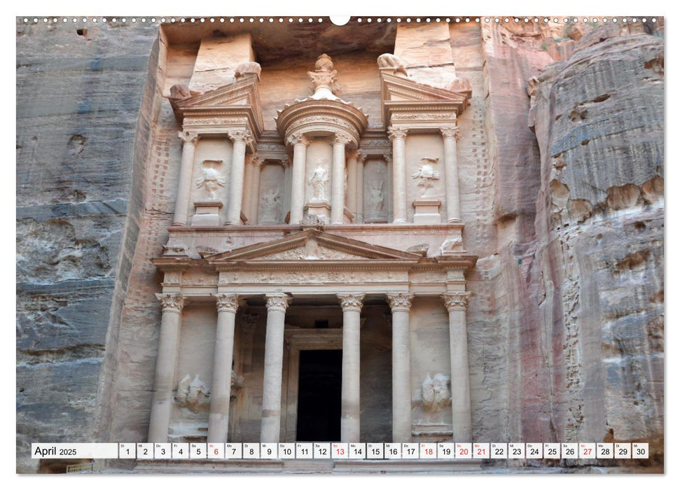 PETRA, die legendäre Nabatäerstadt (CALVENDO Wandkalender 2025)