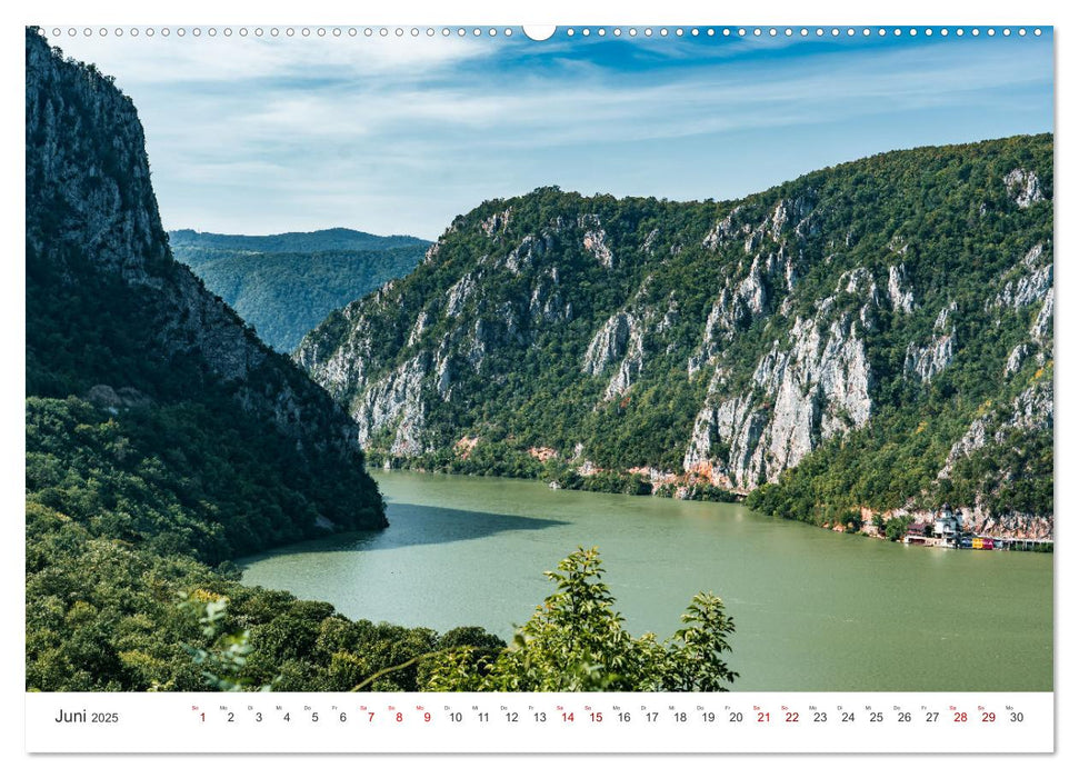 Serbien - Mosaikstein des Balkans (CALVENDO Wandkalender 2025)