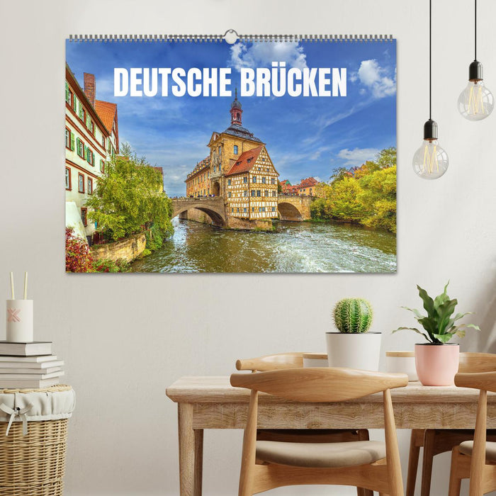 Deutsche Brücken (CALVENDO Wandkalender 2025)