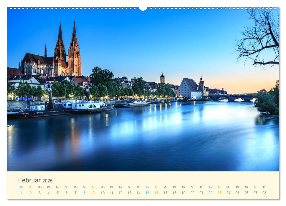 Deutsche Brücken (CALVENDO Wandkalender 2025)