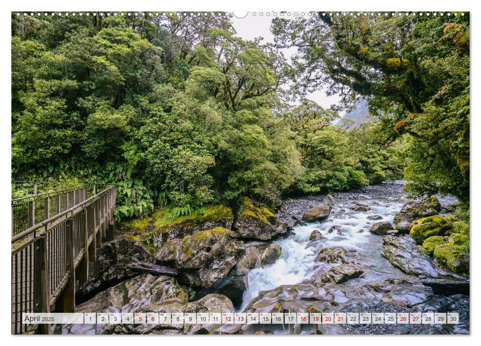 Neuseeland - Landschaftsträume (CALVENDO Premium Wandkalender 2025)