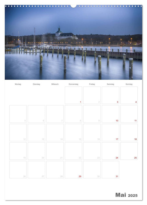 Grüße aus der Schleistadt Schleswig (CALVENDO Premium Wandkalender 2025)