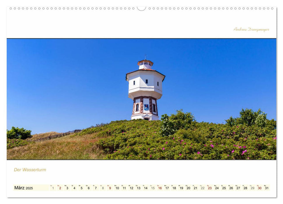 LANGEOOG PANORAMA (CALVENDO Premium Wandkalender 2025)