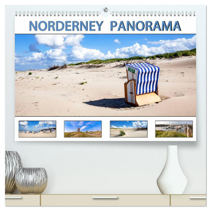 NORDERNEY PANORAMA (CALVENDO Premium Wandkalender 2025)
