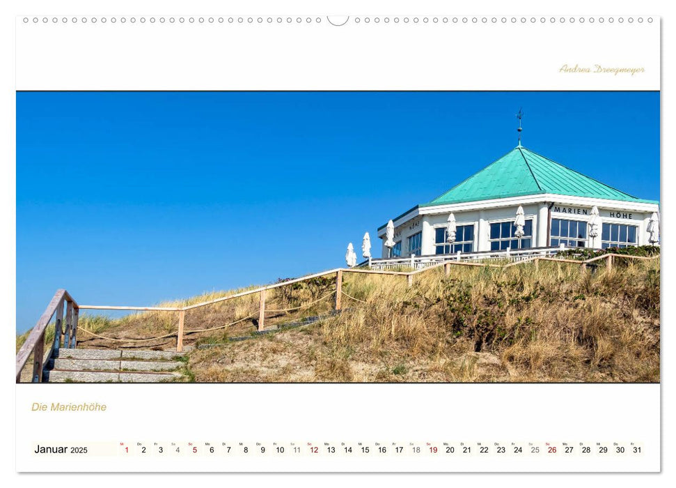 NORDERNEY PANORAMA (CALVENDO Premium Wandkalender 2025)