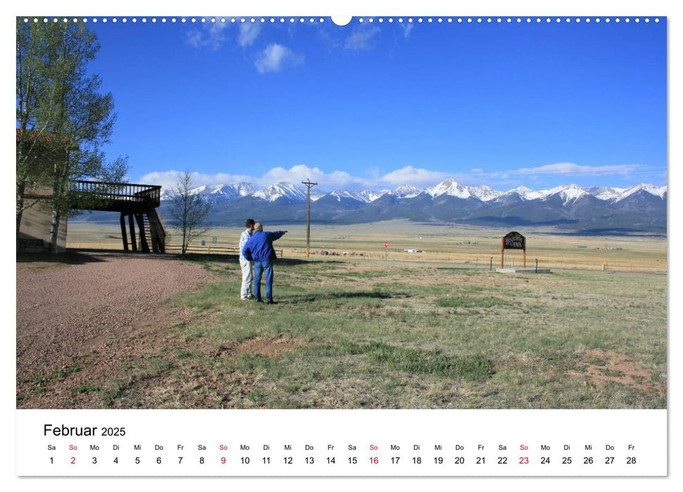 Colorado, USA - Ausflugsziele rund um Colorado Springs (CALVENDO Premium Wandkalender 2025)