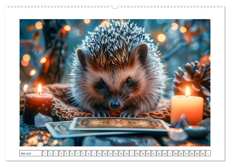 Lustige Igel (CALVENDO Wandkalender 2025)