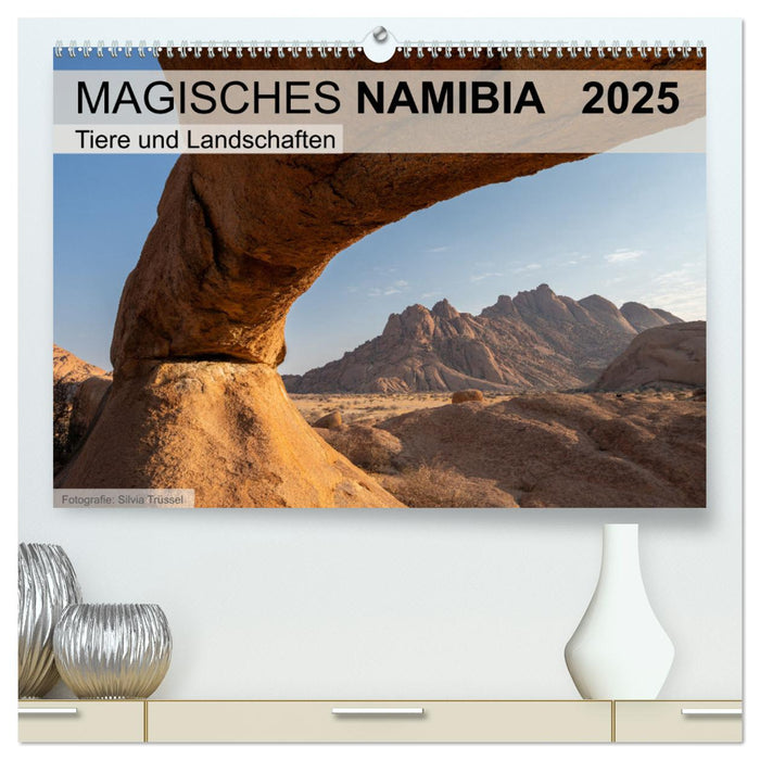 Magisches Namibia - Tiere und Landschaften (CALVENDO Premium Wandkalender 2025)