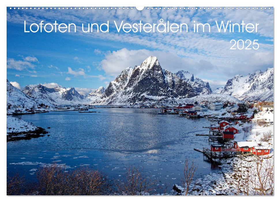 Lofoten und Vesterålen im Winter (CALVENDO Wandkalender 2025)