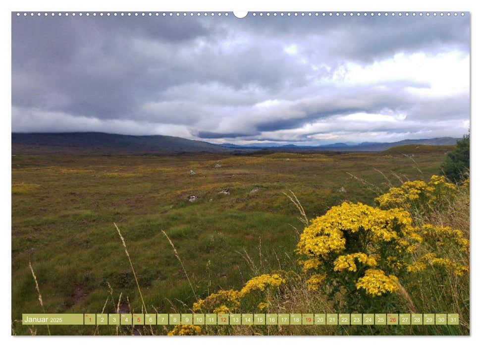 Schottland - Impressionen von magischen Orten (CALVENDO Wandkalender 2025)