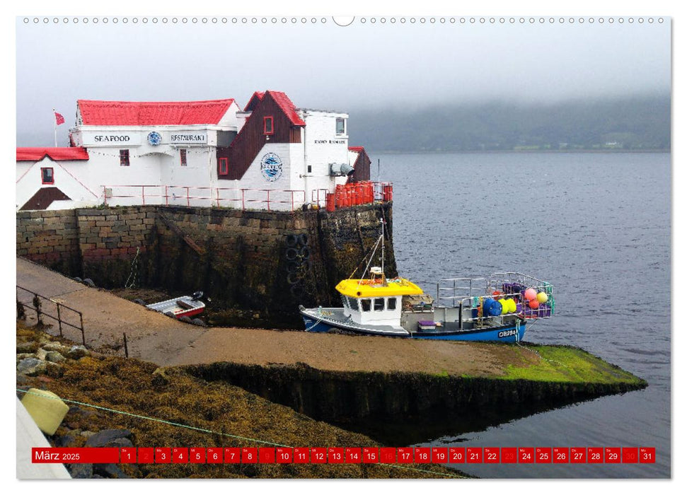 Schottland - Impressionen von magischen Orten (CALVENDO Wandkalender 2025)