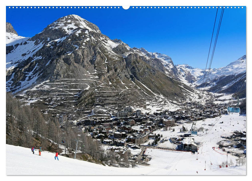 Tignes / Val d´Isère (CALVENDO Wandkalender 2025)