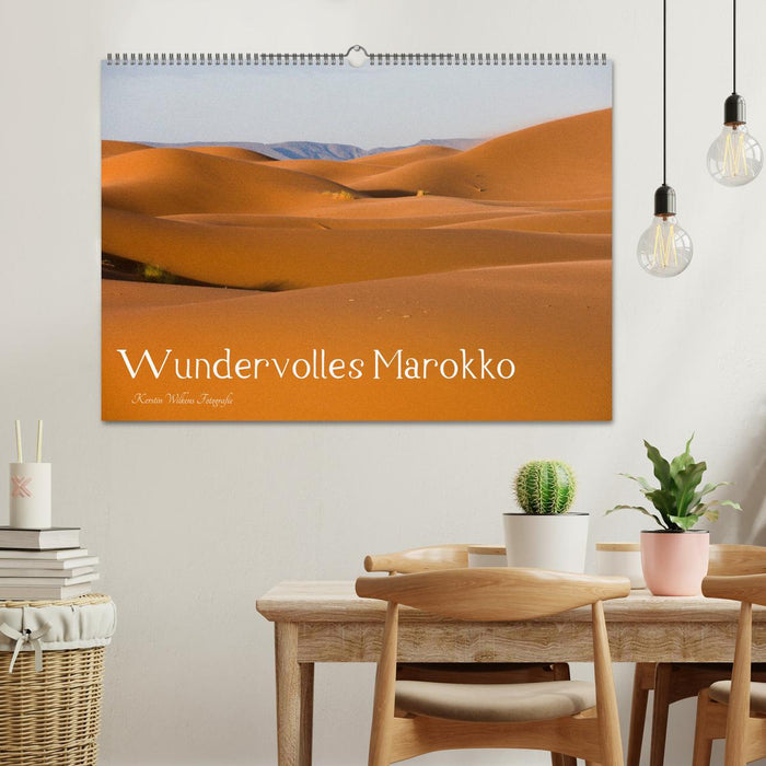 Wundervolles Marokko (CALVENDO Wandkalender 2025)