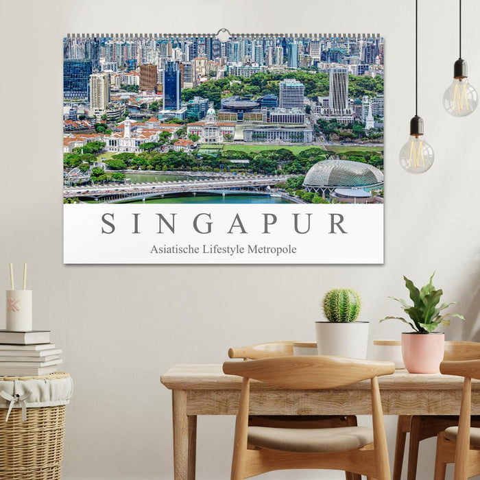 Singapur - Asiatische Lifestyle Metropole (CALVENDO Wandkalender 2025)