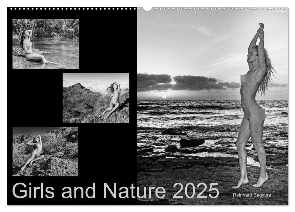 Girls and Nature (CALVENDO Wandkalender 2025)