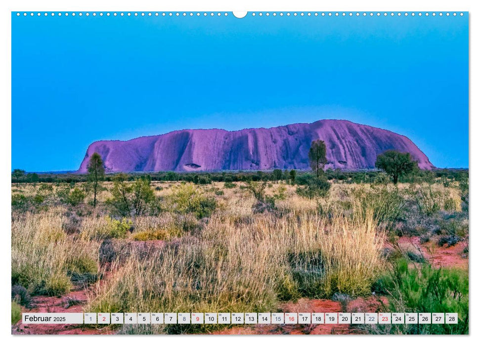 Australien - Rotes Herz im Zentrum (CALVENDO Premium Wandkalender 2025)