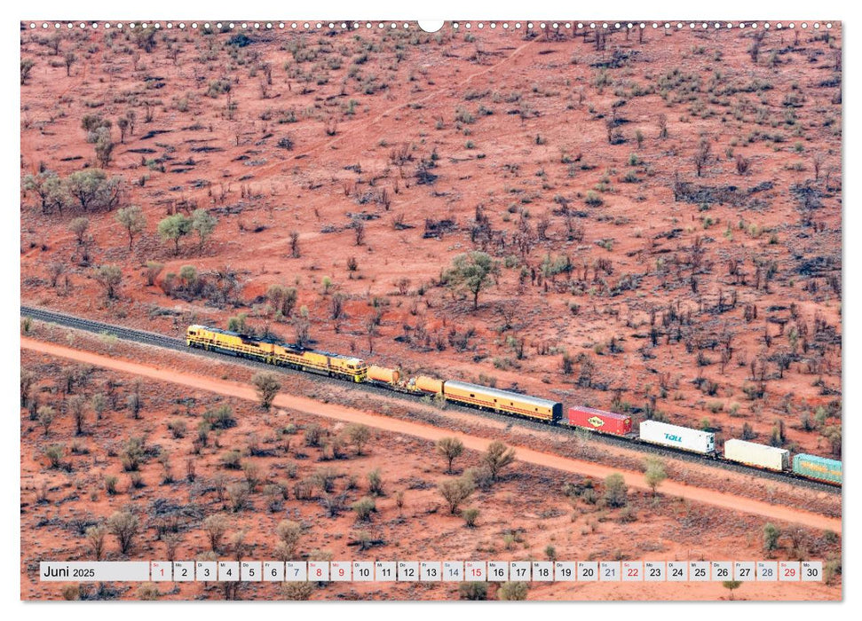 Australien - Rotes Herz im Zentrum (CALVENDO Premium Wandkalender 2025)