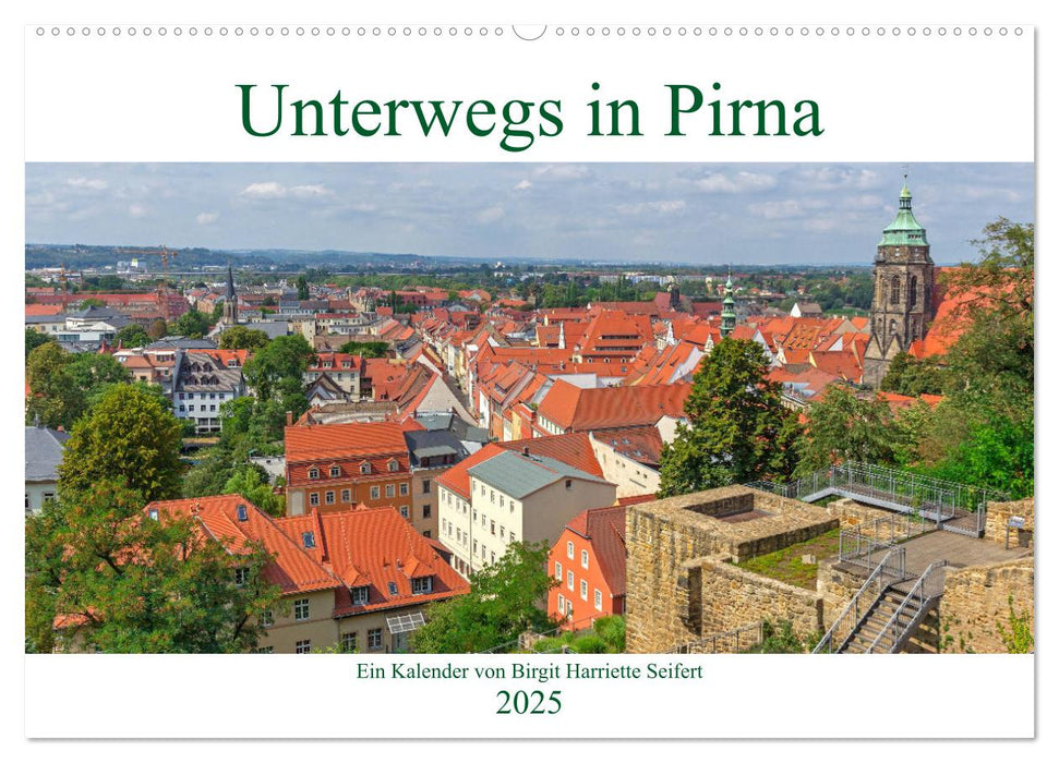 Unterwegs in Pirna (CALVENDO Wandkalender 2025)