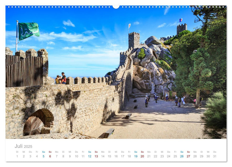 Sintra - Sommerresidenz der Könige (CALVENDO Premium Wandkalender 2025)