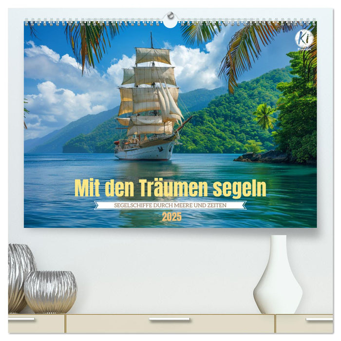 Mit den Träumen segeln (CALVENDO Premium Wandkalender 2025)