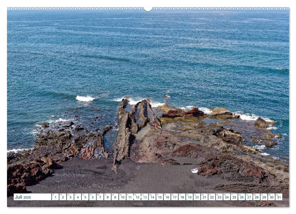 Liebreizendes Lanzarote - Idylle im Atlantik (CALVENDO Premium Wandkalender 2025)