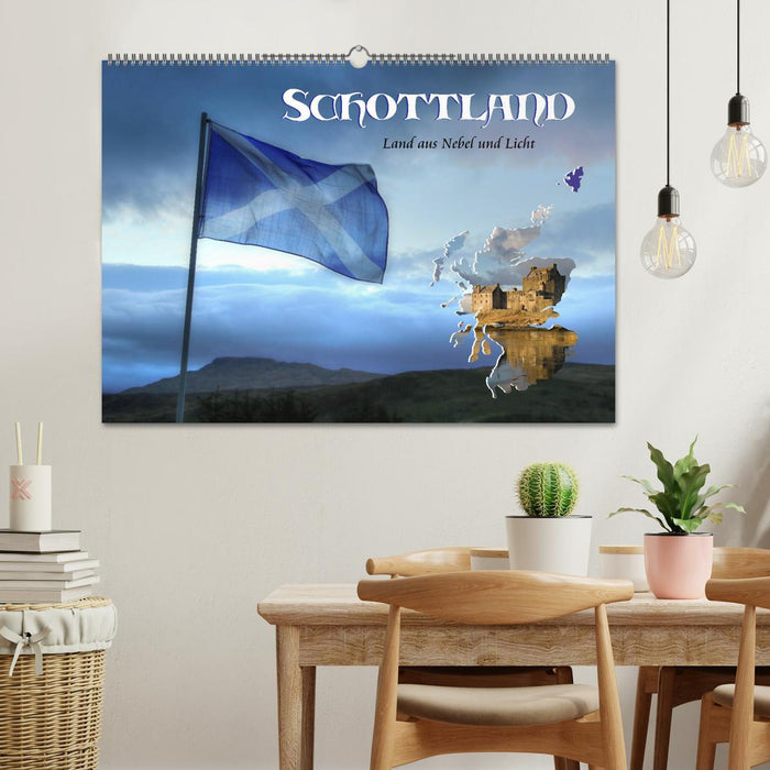 Schottland - Land aus Nebel und Licht (CALVENDO Wandkalender 2025)