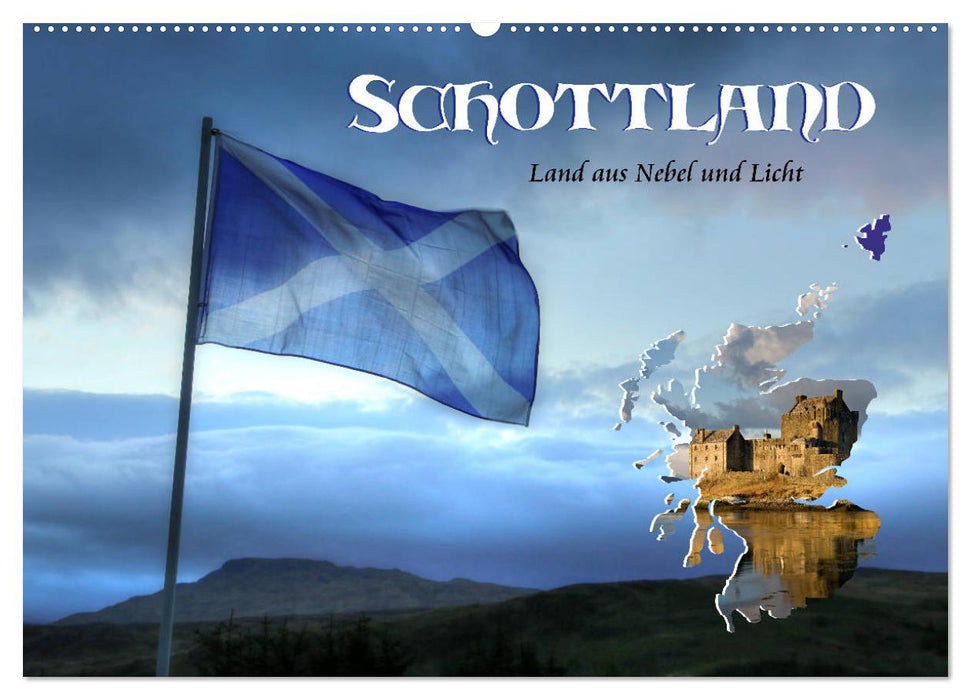 Schottland - Land aus Nebel und Licht (CALVENDO Wandkalender 2025)