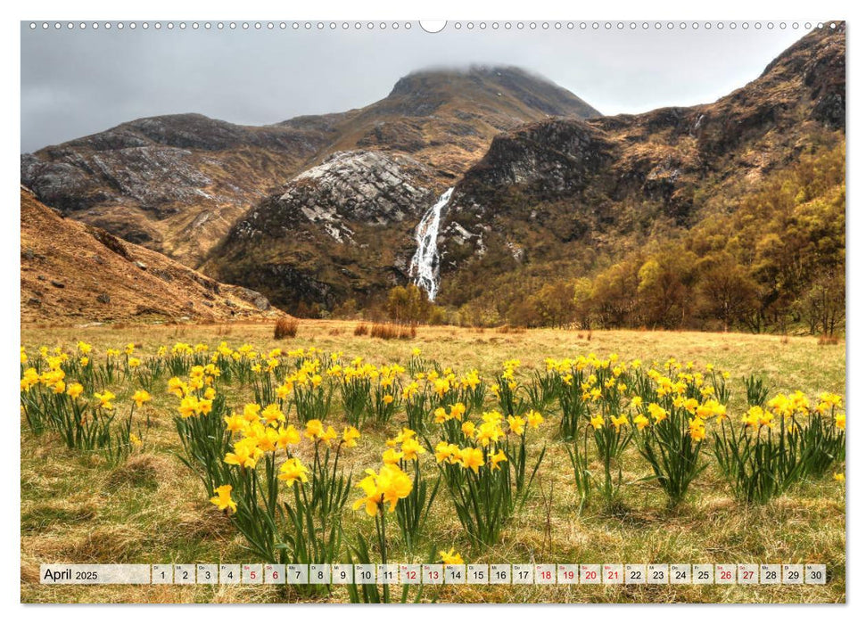 Schottland - Land aus Nebel und Licht (CALVENDO Wandkalender 2025)