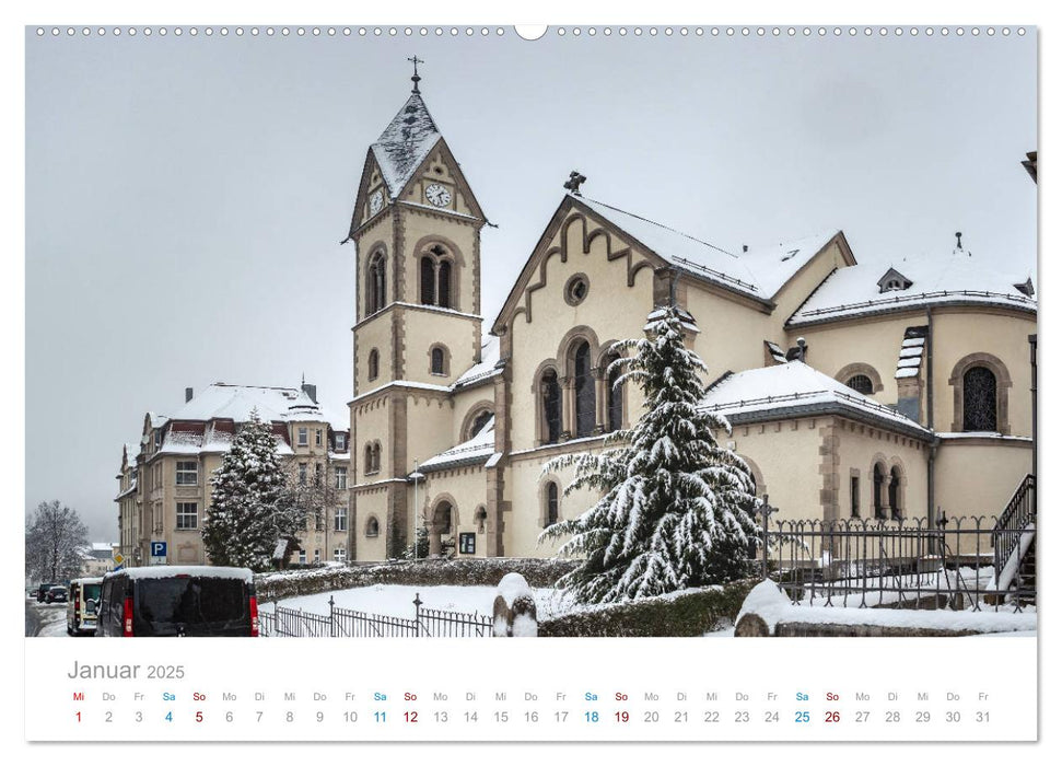 Sonneberg - Spielzeugstadt im Thüringer Wald (CALVENDO Wandkalender 2025)