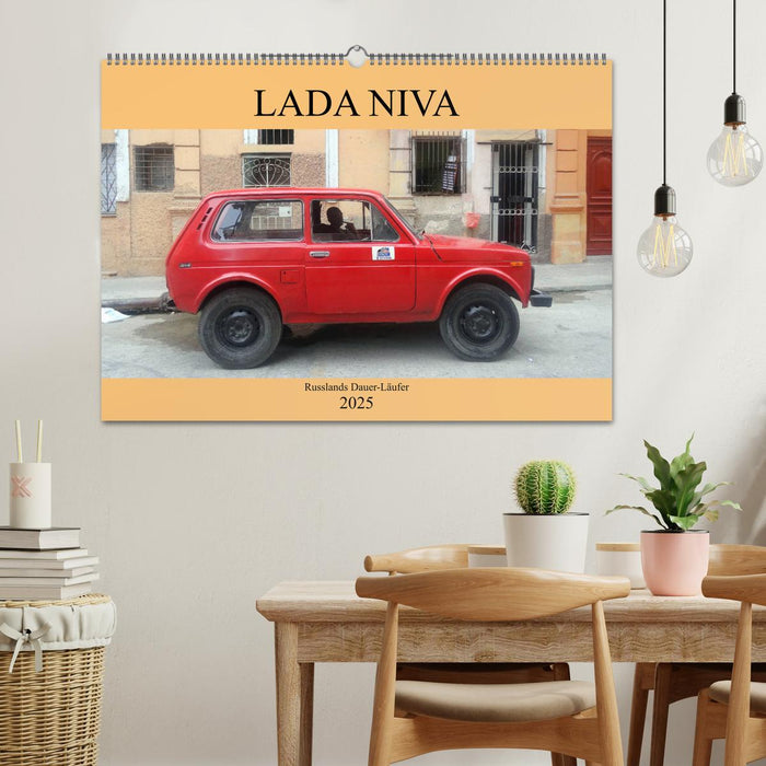 LADA NIVA - Russlands Dauer-Läufer (CALVENDO Wandkalender 2025)