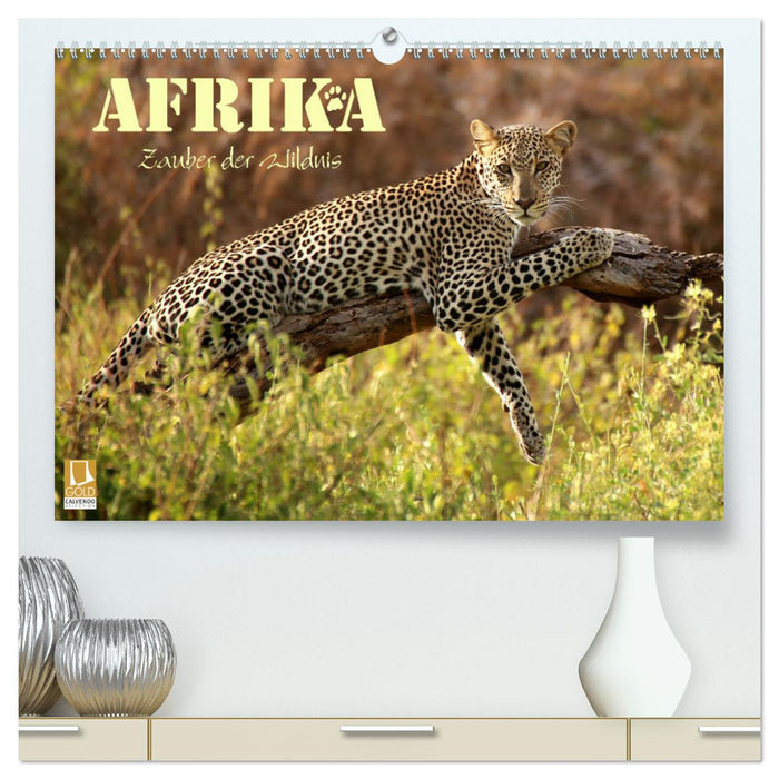 Afrika - Zauber der Wildnis (CALVENDO Premium Wandkalender 2025)