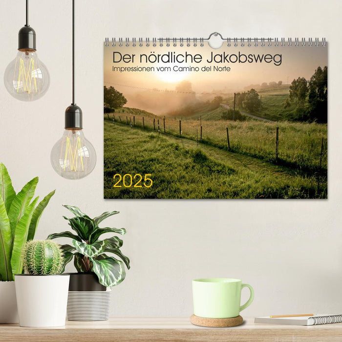 Der nördliche Jakobsweg (CALVENDO Wandkalender 2025)