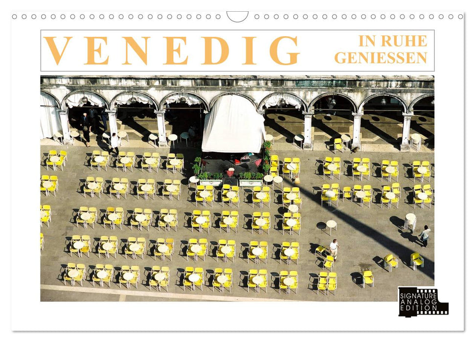 Venedig - in Ruhe genießen (CALVENDO Wandkalender 2025)