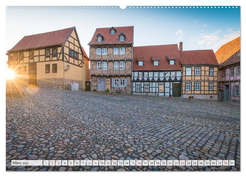 Der Harz - Malerisches Mittelgebirge (CALVENDO Premium Wandkalender 2025)