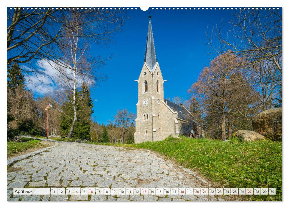 Der Harz - Malerisches Mittelgebirge (CALVENDO Premium Wandkalender 2025)