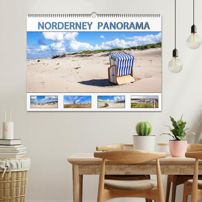 NORDERNEY PANORAMA (CALVENDO Wandkalender 2025)