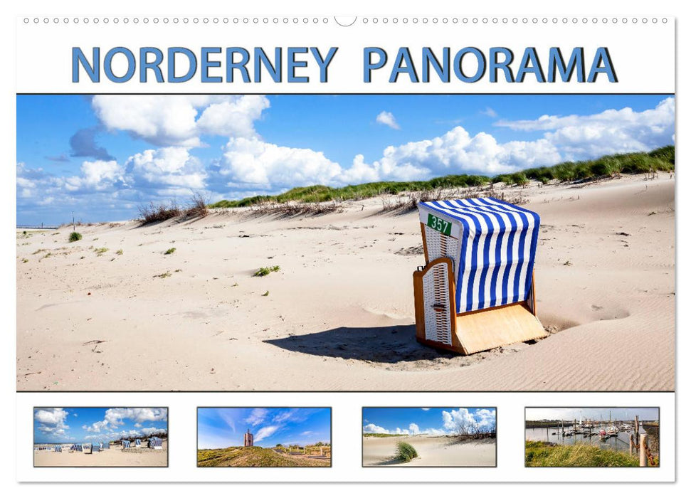 NORDERNEY PANORAMA (CALVENDO Wandkalender 2025)