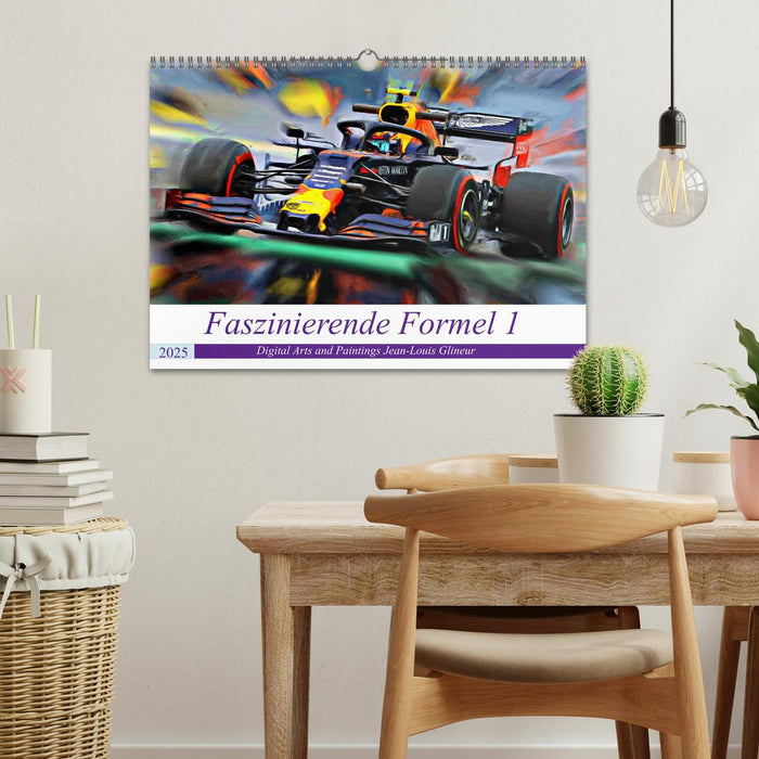 Faszinierende Formel 1 (CALVENDO Wandkalender 2025)