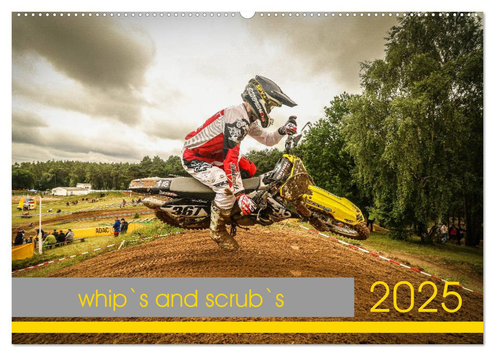 whip`s and scrub`s (CALVENDO Wandkalender 2025)