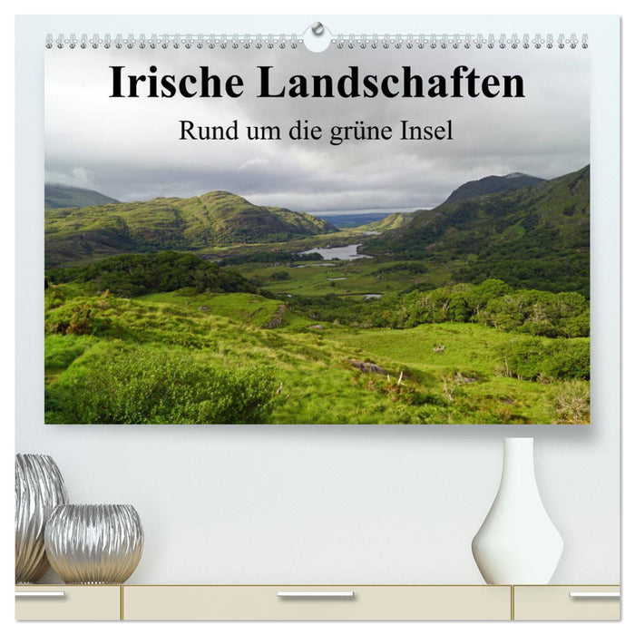 Irische Landschaften - Rund um die grüne Insel (CALVENDO Premium Wandkalender 2025)