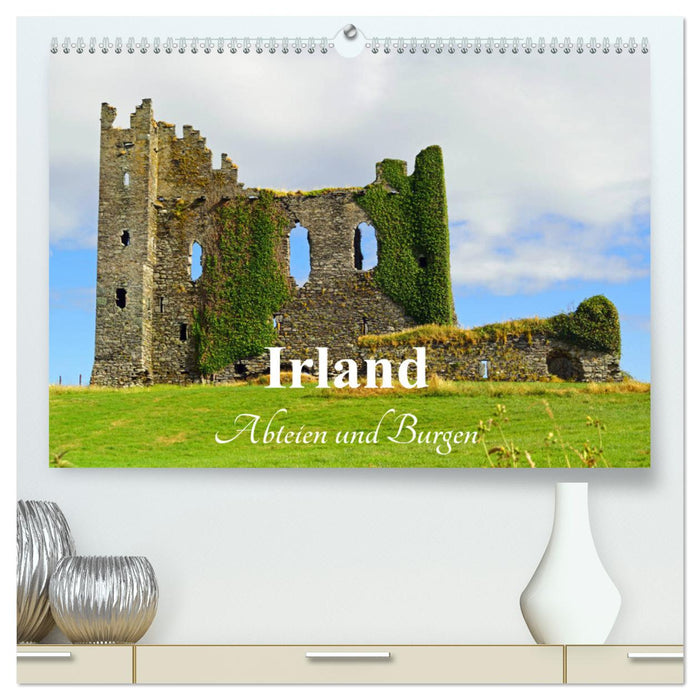 Irland - Abteien und Burgen (CALVENDO Premium Wandkalender 2025)