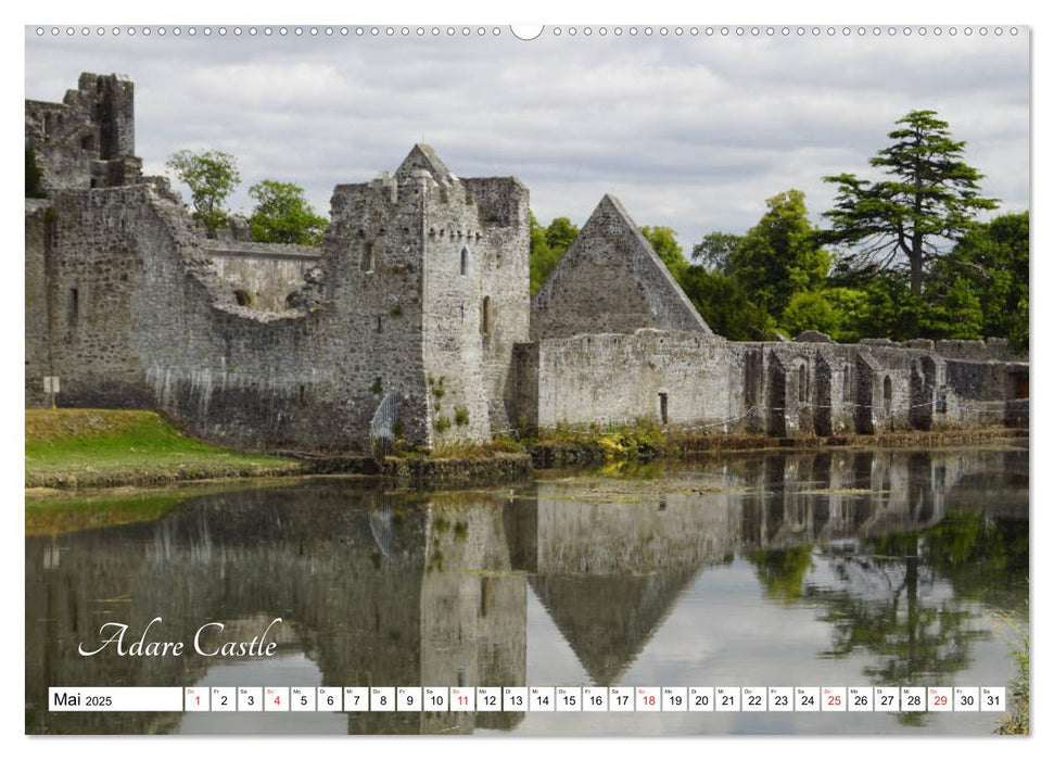 Irland - Abteien und Burgen (CALVENDO Premium Wandkalender 2025)