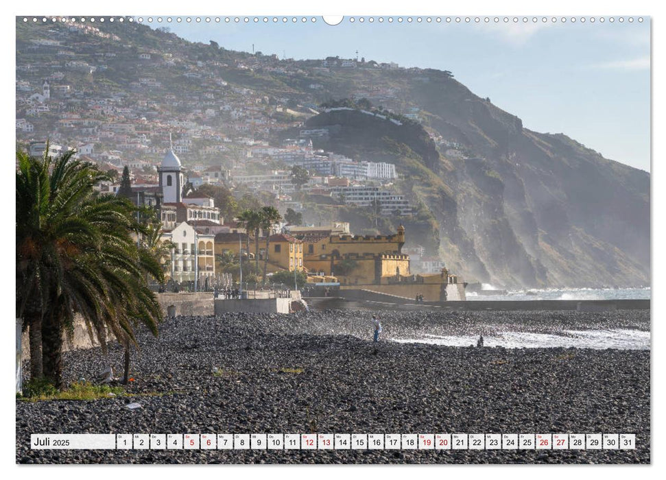 Madeira - Funchal (CALVENDO Premium Wandkalender 2025)