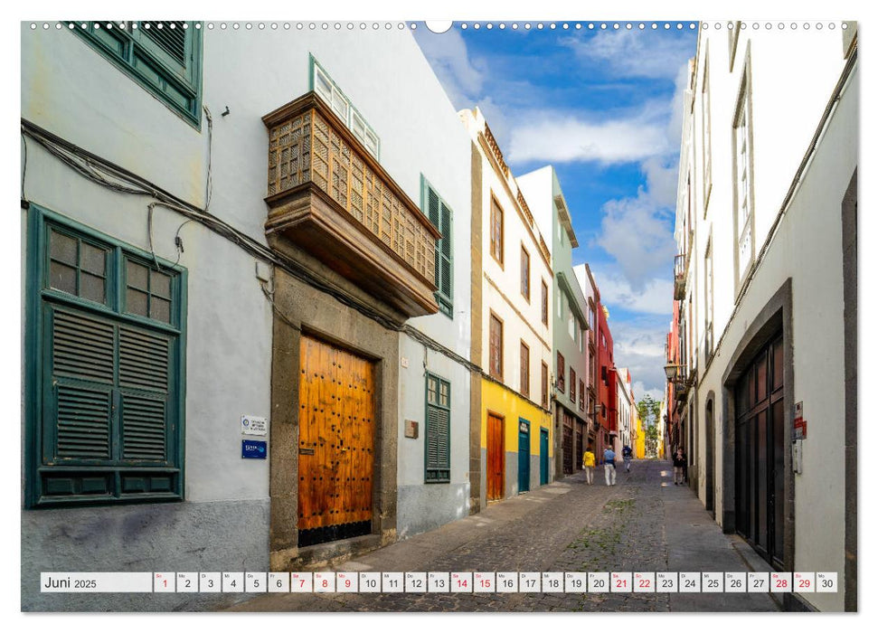 Gran Canaria Die Stadt Las Palmas (CALVENDO Premium Wandkalender 2025)